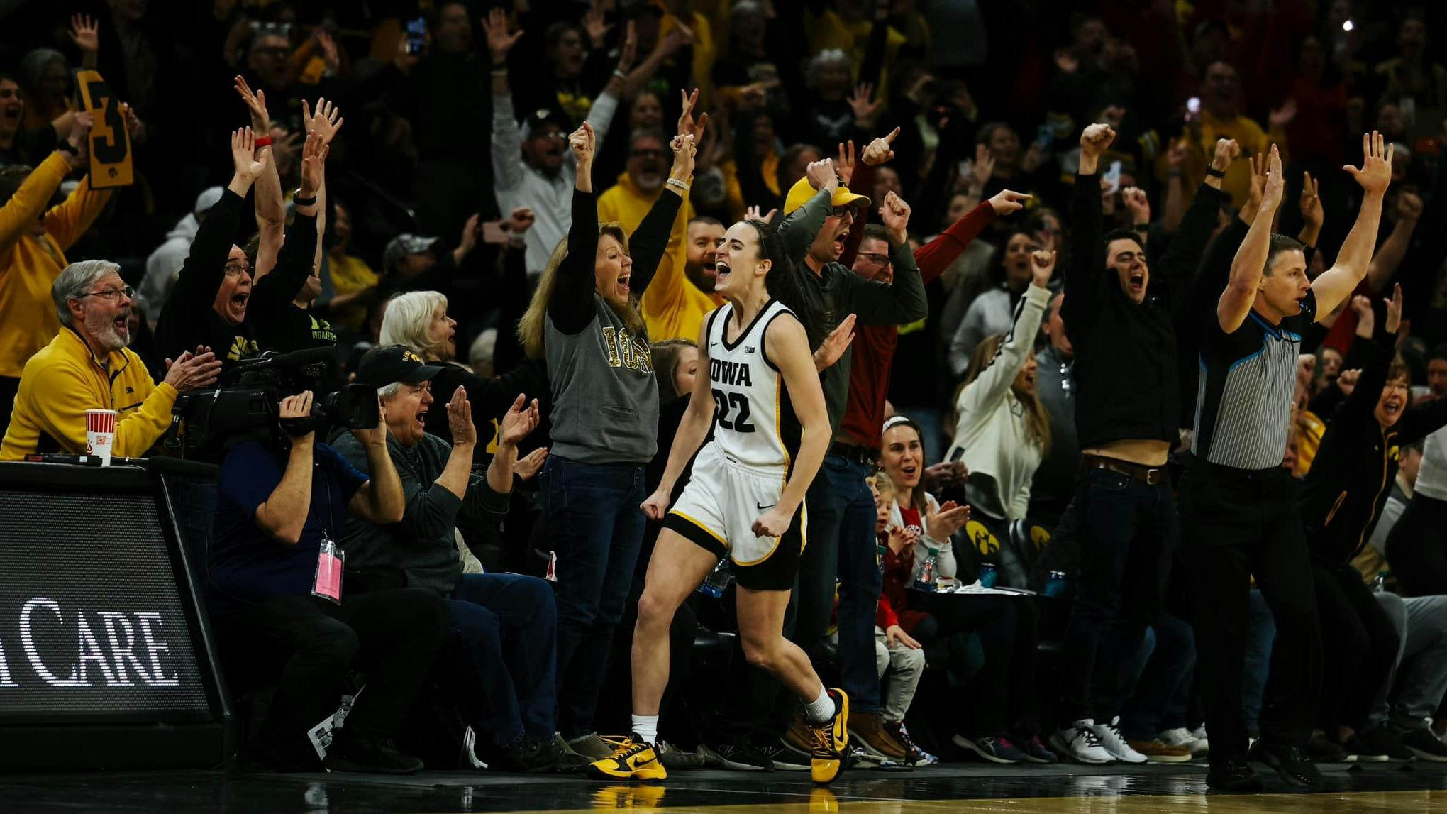 Iowa’s Caitlin Clark breaks NCAA women’s basketball all-time scoring record